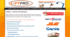 Desktop Screenshot of liftprowi.com