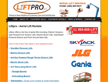 Tablet Screenshot of liftprowi.com